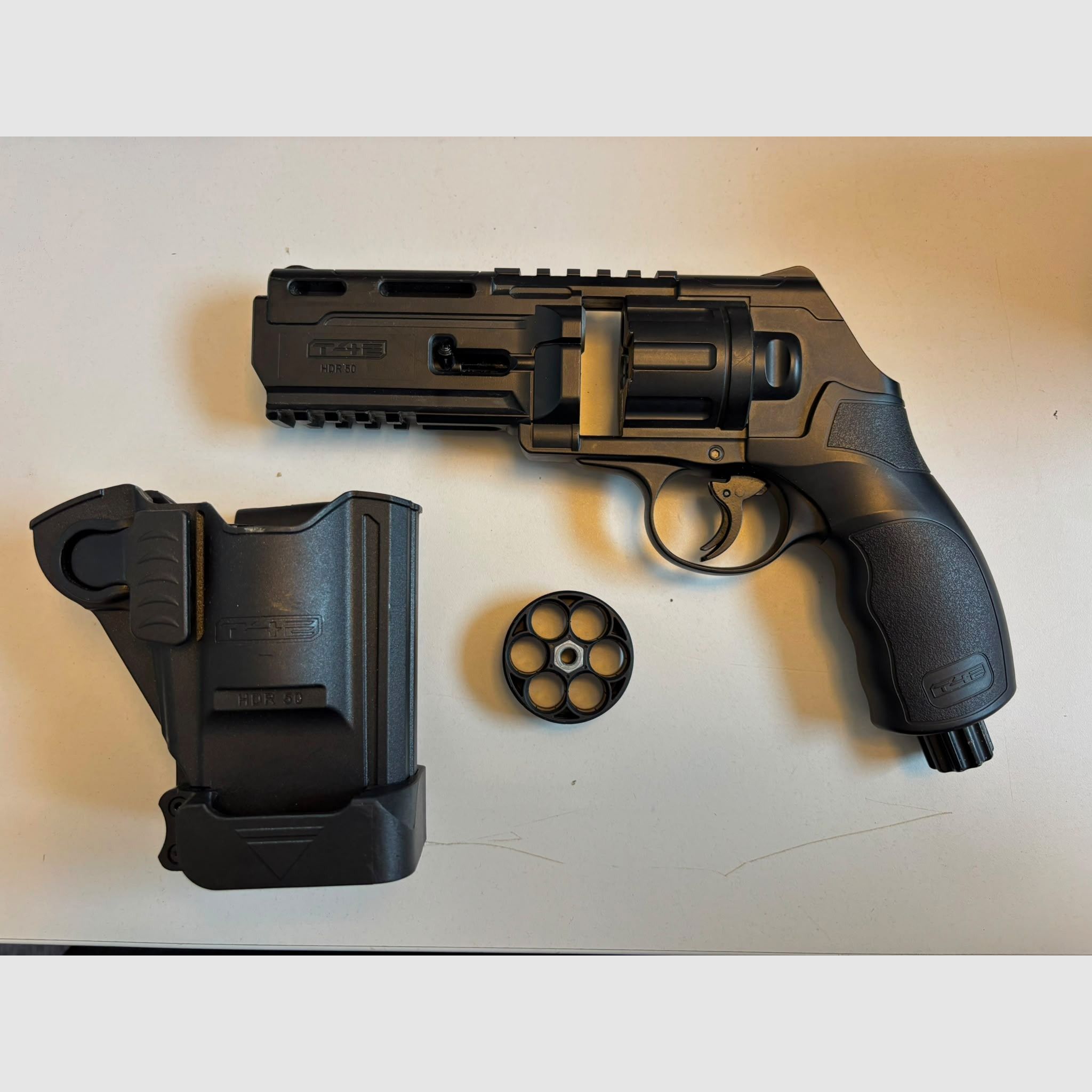 Umarex T4E HDR 50 (11 Joule) inkl. Holster & Zubehör – Top Zustand
