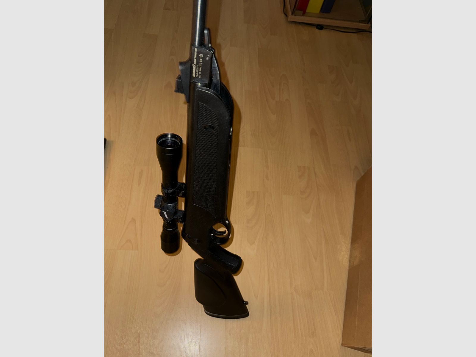 Magnum Schrecksch. Cal. 9mm P.A.K. titan + Hämmerli Black Force 400 Combo carabine à air