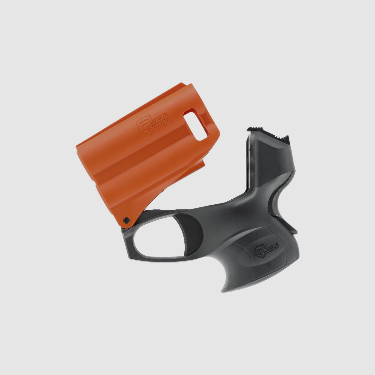 P2P Pfefferpistole PGS II Kit mit Taschenlampe schwarz/ orange inkl. 11 ml Pfefferkartusche