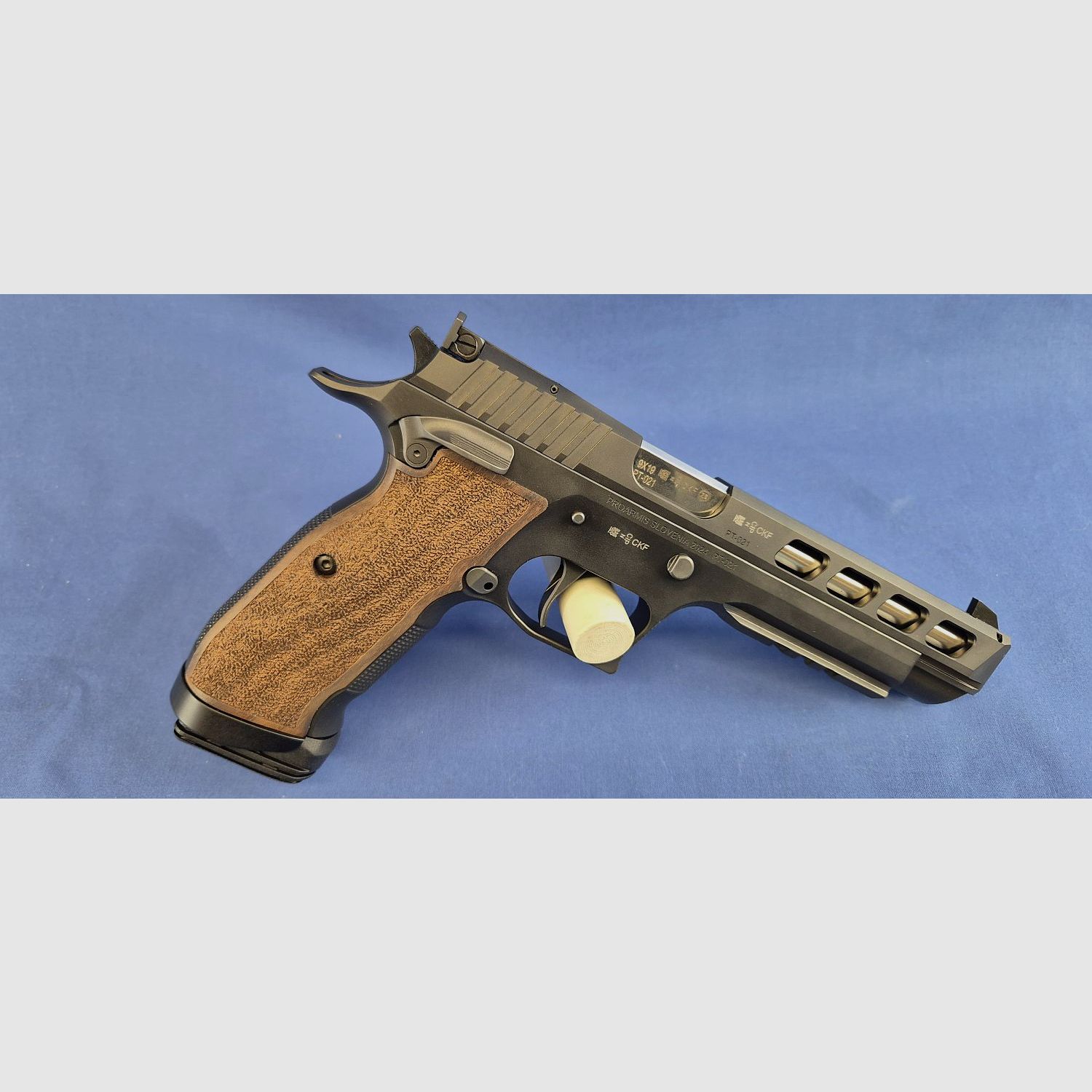 Proarmis Pro Target II SF, Cal.9x19mm, LL:6″ Negro, imagen 2 de 3