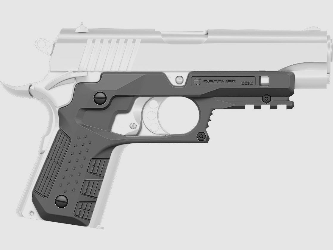 Recover Grip & Rail System für 1911 Compact
