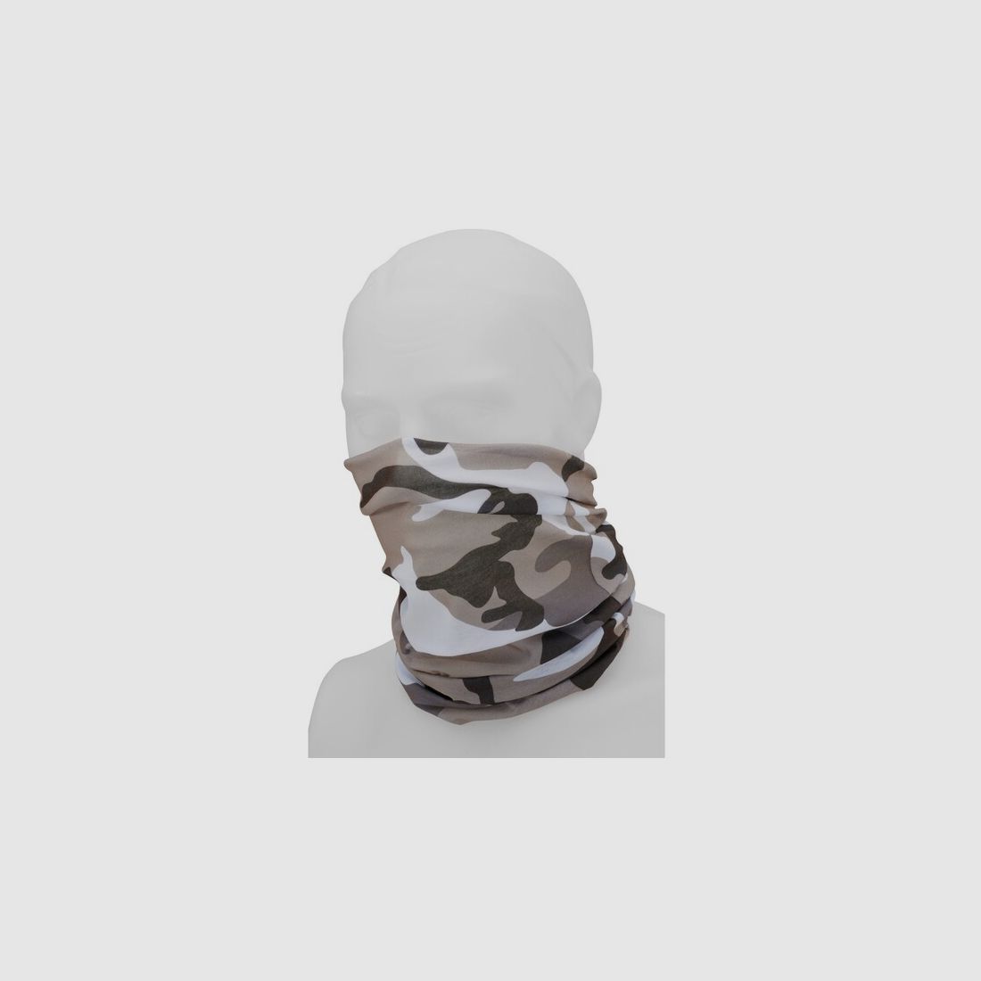 Multifunktionstuch (Schlauchschal / Balaclava) für Mund, Gesicht, Hals -Einheitsgröße- Urban Camo