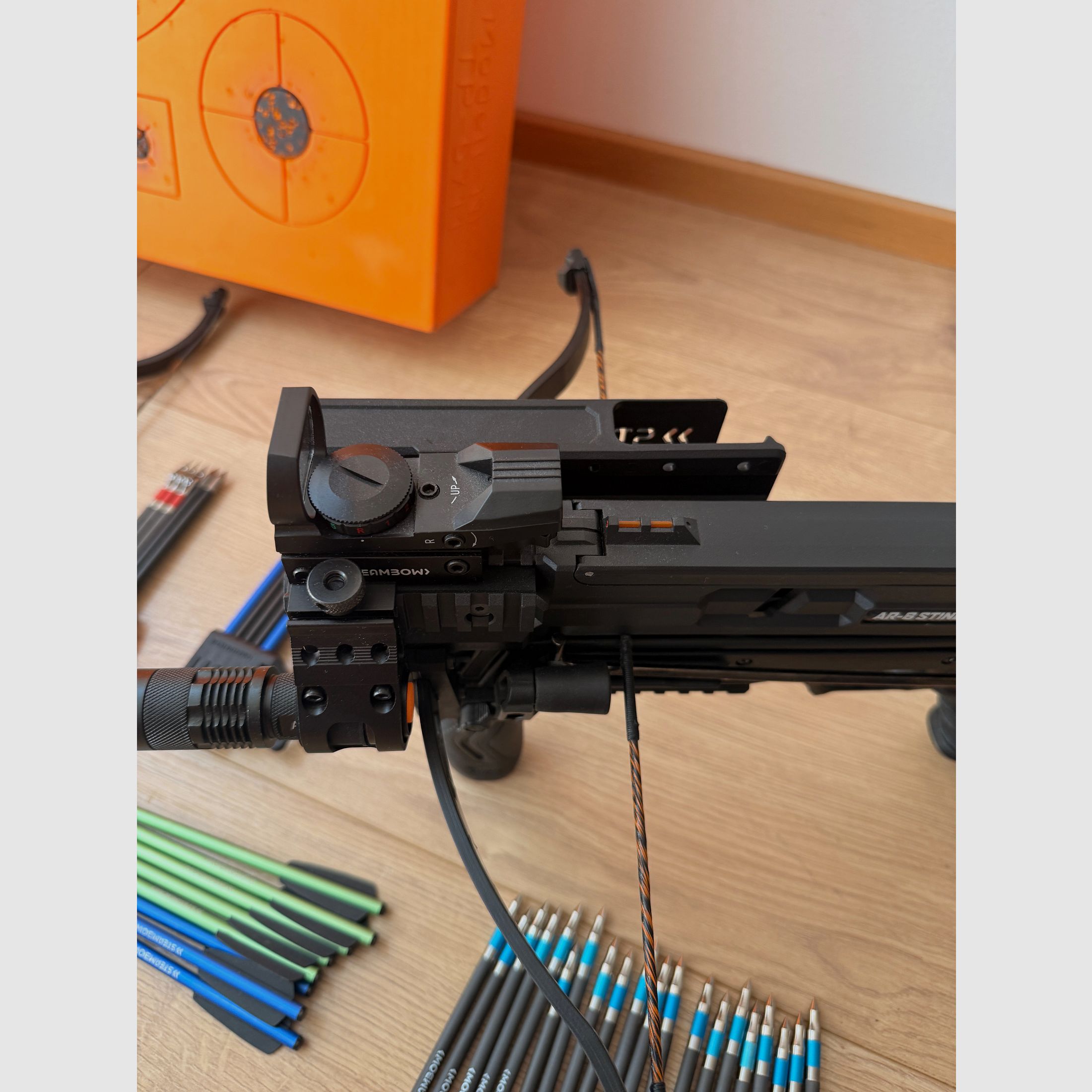 Steambow AR-6 Stinger ll Táctico + Accesorios
