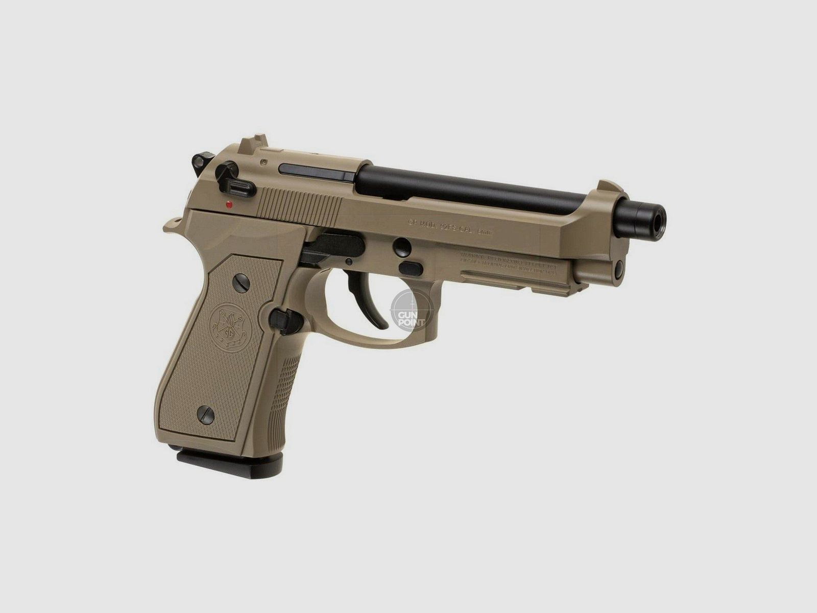 Softair - Pistole - G&G GPM92 MS Metal Version GBB-Desert - ab 18, ber 0,5 Joule