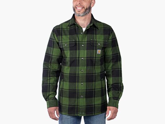 Carhartt Giacca Camicia Flanella Foderata Uomo Chive XXL