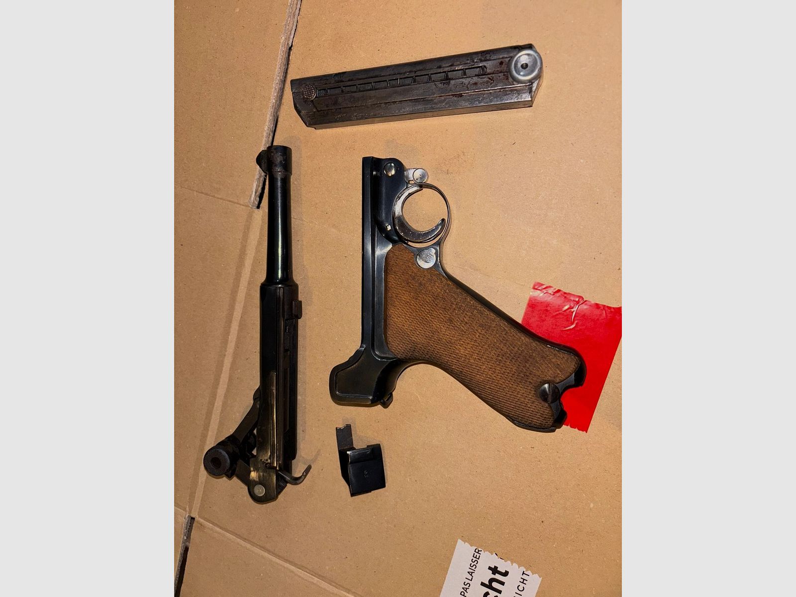 Pistole 08, Mauser-Fertigung
