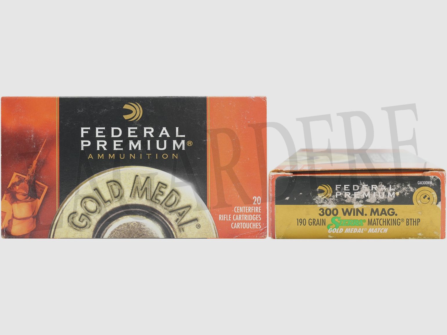 FEDERAL GOLD MEDAL MATCH 190 GRS BTHP (PATRONE MIT GESCHOSS)