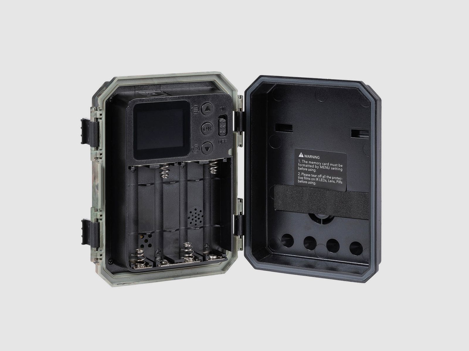 Pack 3 Fotofallen PIE1066 + 3×4 AA LR6 Batterien + 3 32 Gb Speicherkarten, Bild 2 von 4