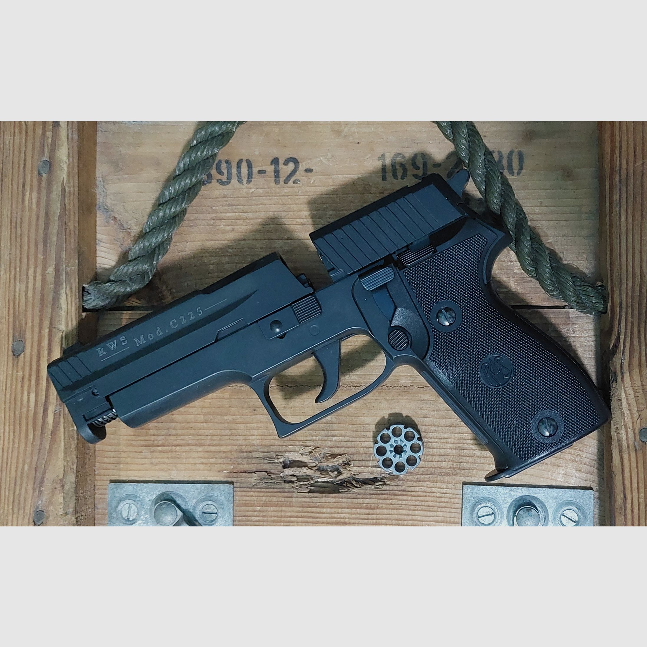Pistola CO² RWS Mod. C225 4,5 mm Diabolo
