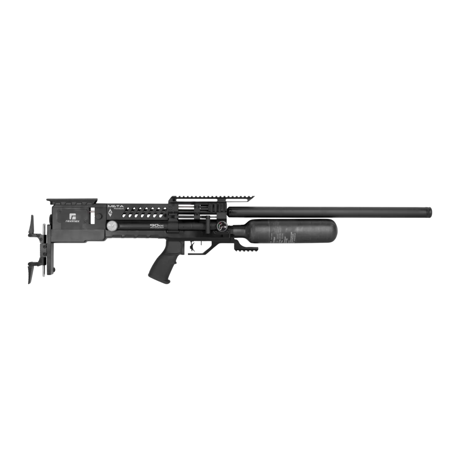Reximex Meta Premium Pressluftgewehr schwarz 4,5 mm Diabolo