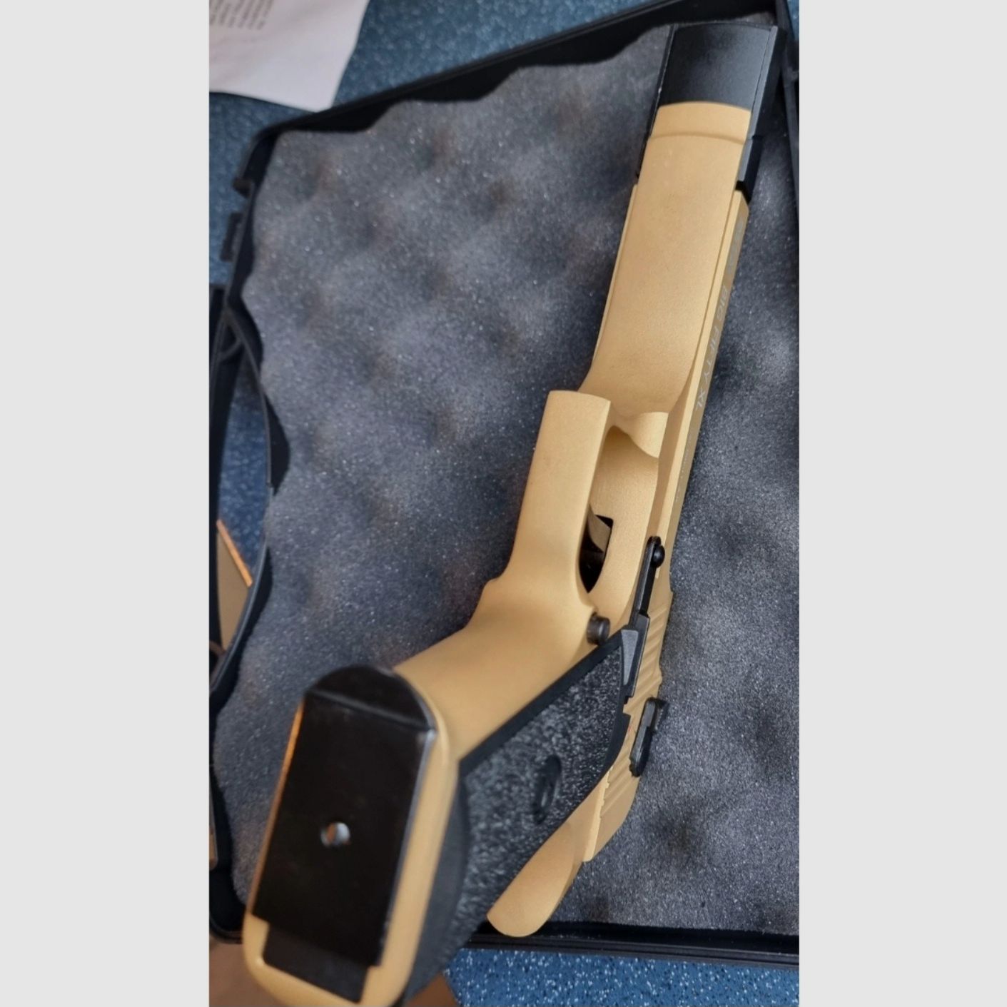 Retay Big Fifty XL en bicolor (negro/dorado) nuevo y original empaquetado + accesorios