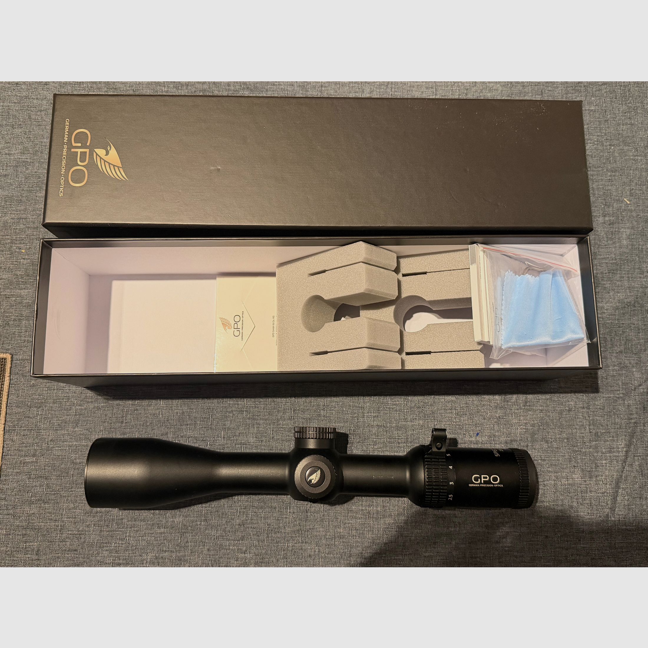 GPO Spectra 4x 2,5-10x44i z G4i Drop Absehen