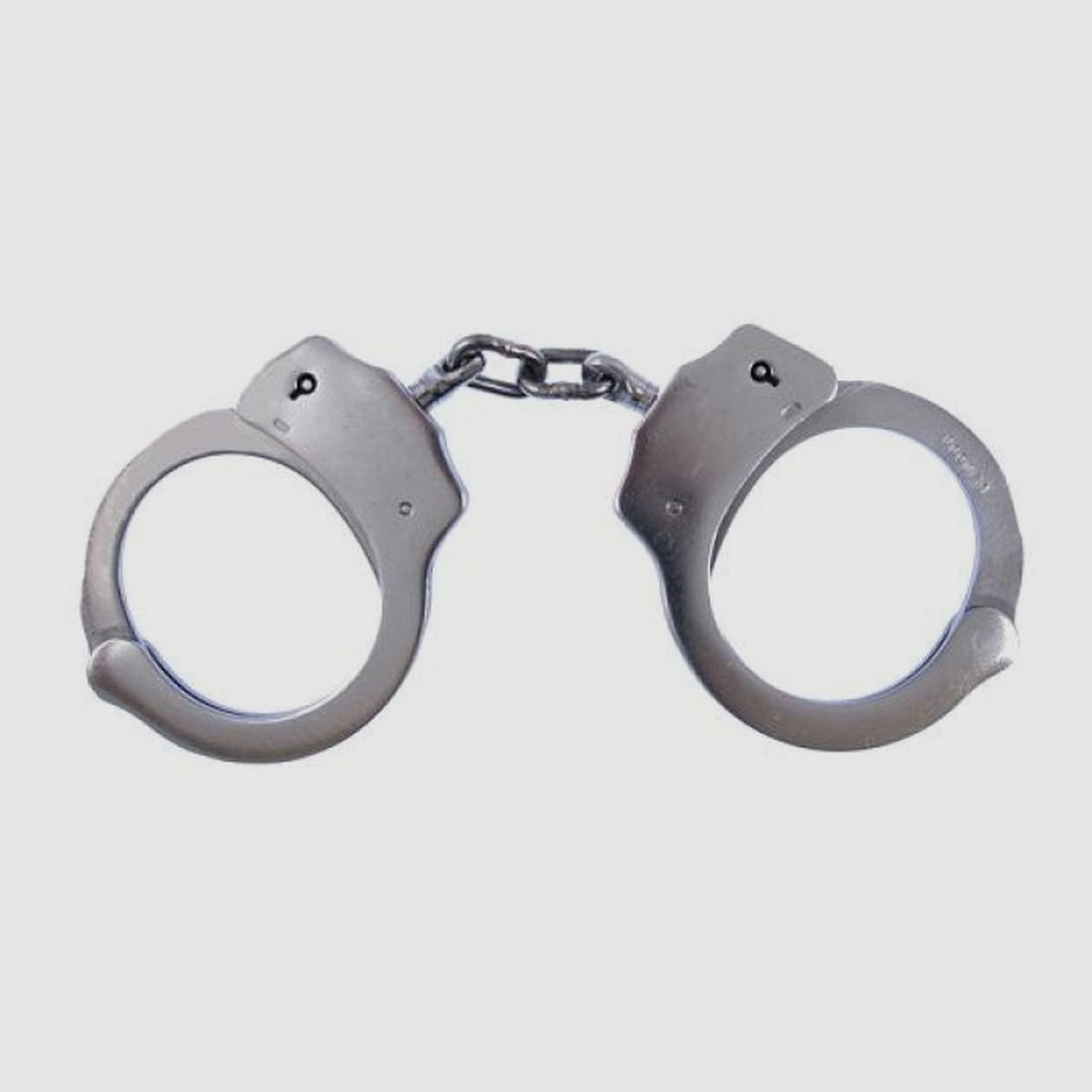 Handschellen mit Arretierung aus Edelstahl