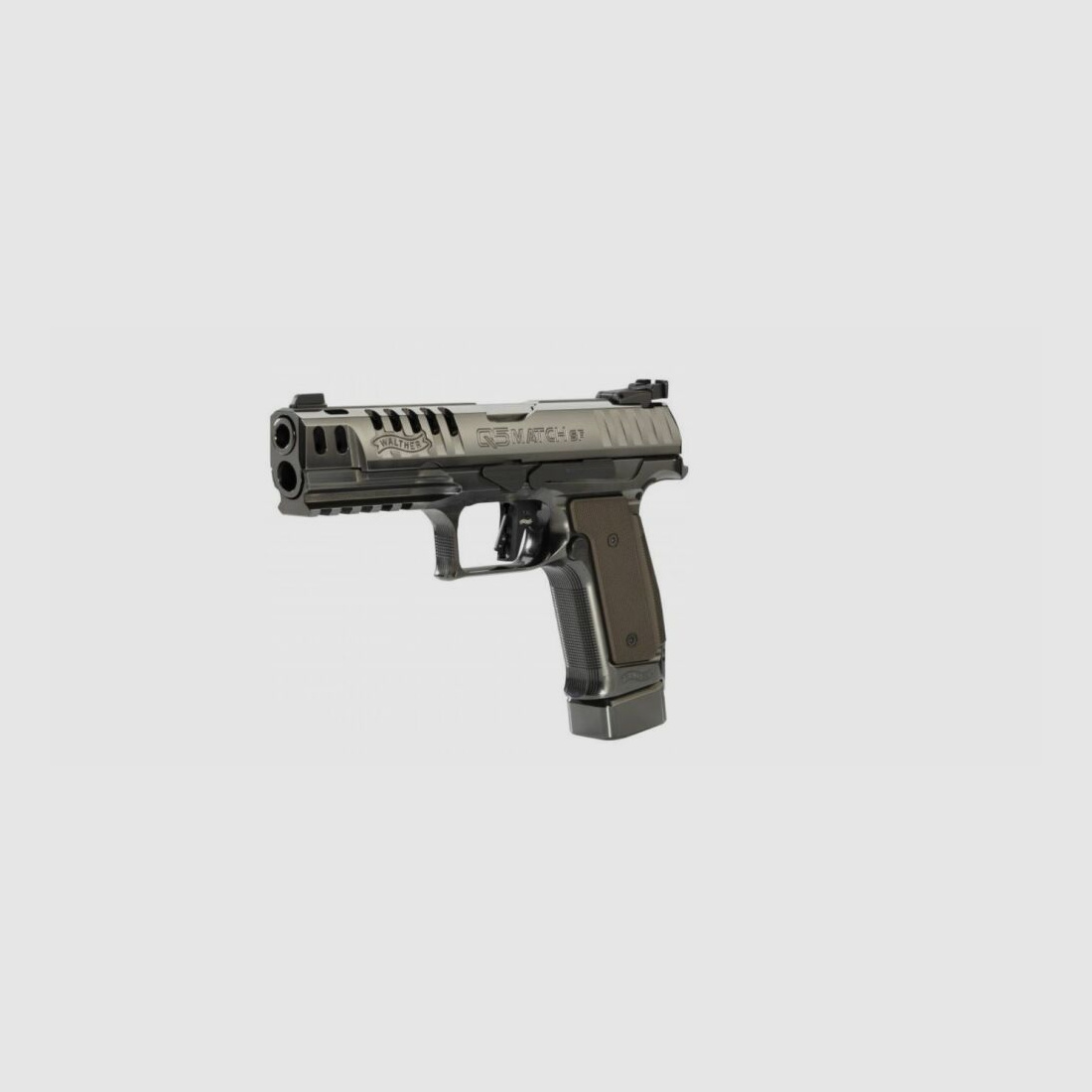 Pistola Walther Q5 Match Marco de Acero Diamante Negro