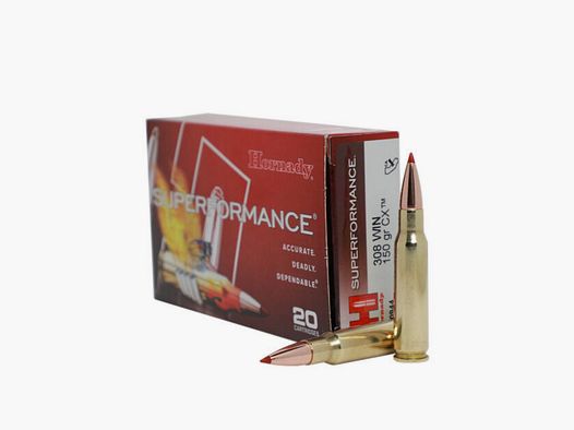 Hornady CX 9,7g/150grs à20 .308 Win.