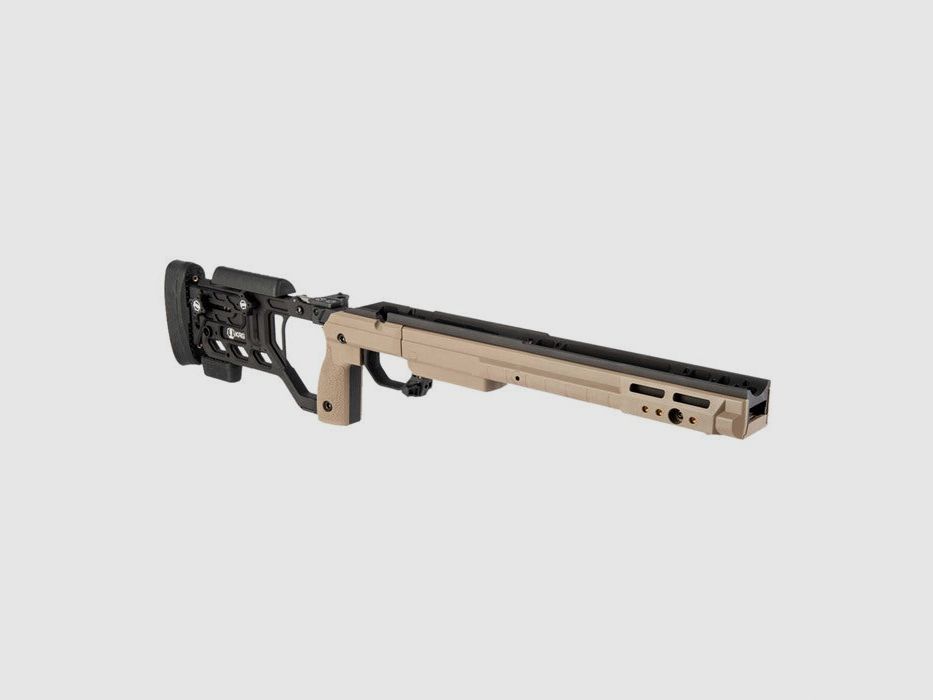 Kinetic Research Group Tikka T3X Châssis avec Crosse Pliable, Noir