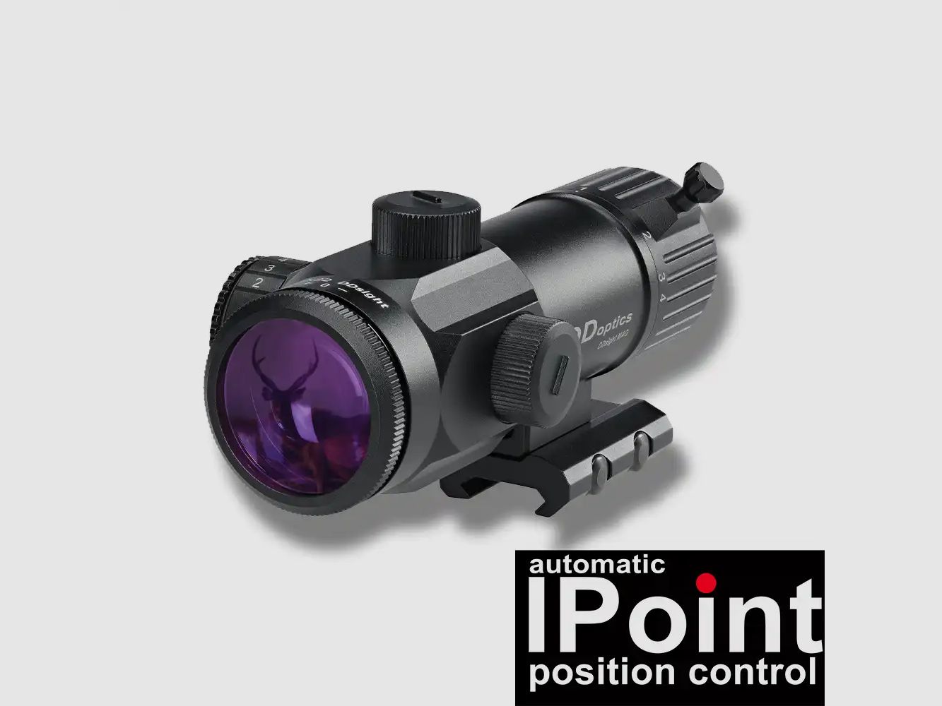 DDoptics RedDot Visier | DDsight MAG 1-4x22 | Tactical | Automatic IPoint