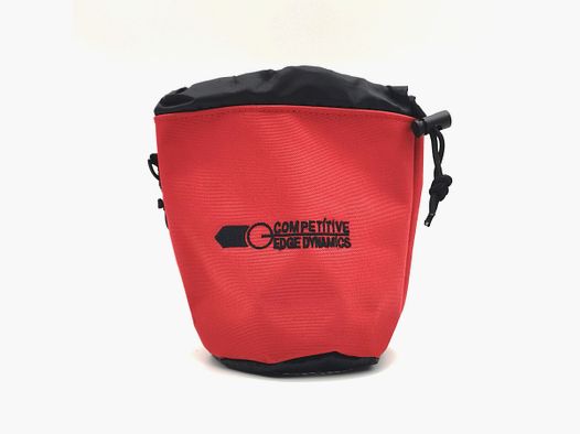CED Cartridge Bag Ammo Brass Pouch - Red