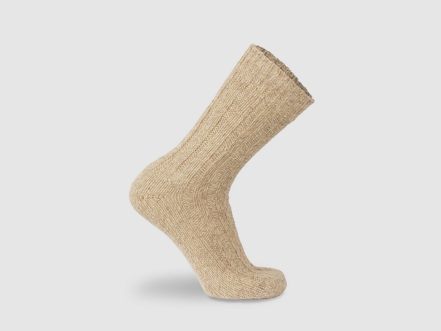 Arrak Outdoor Raggensock, Brown melange, 38/40