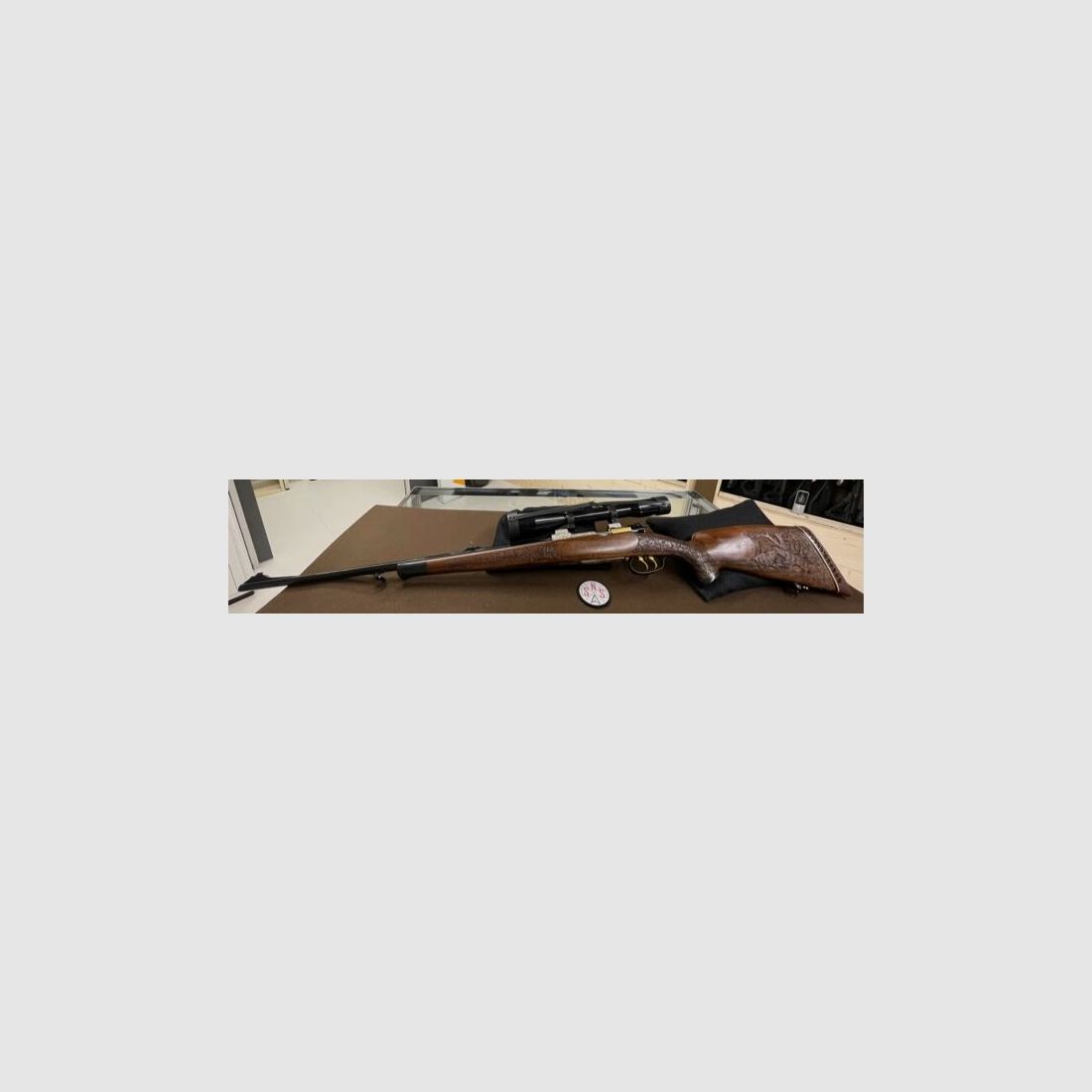 Mauser 98er Einzelstück, graviert