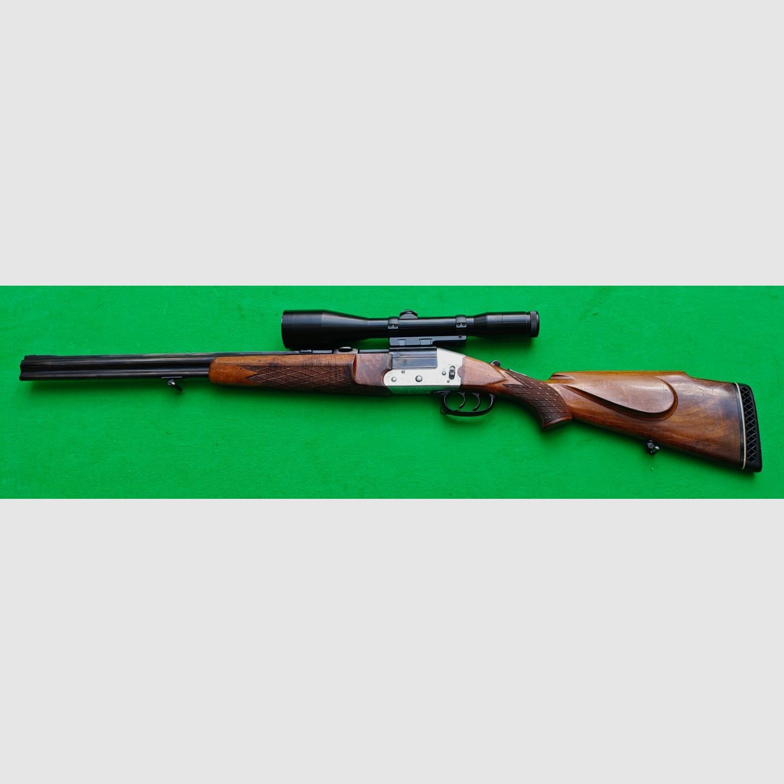 Heym Bockbüchsflinte 7x57R/16-70 – Zeiss Diavari-Z mit Handspannung