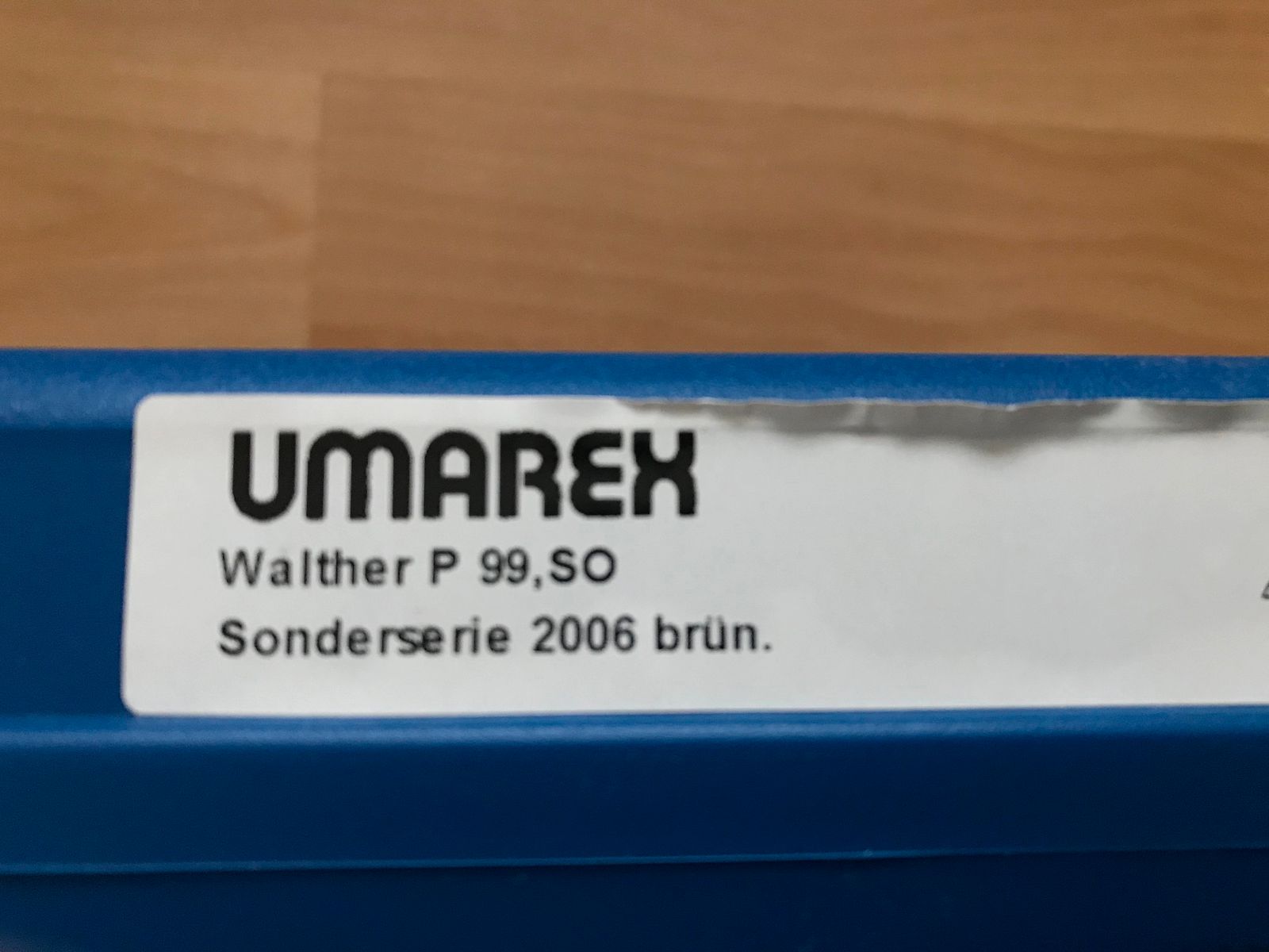 Umarex  Walther P99  9mm PAK - 312.80.01. - Sonderserie