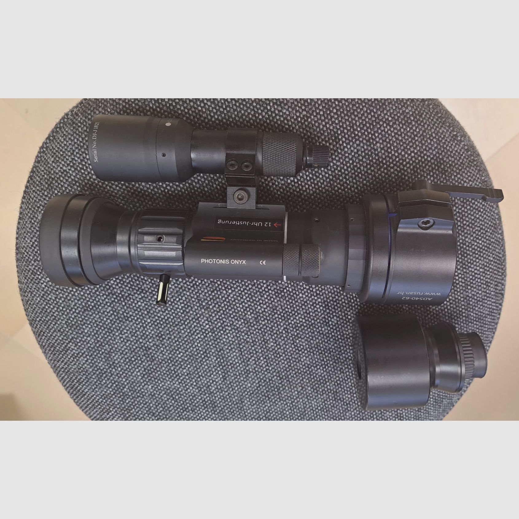 DJ-8 NSV 1×48 plus Phönix Focus plus AD 540-62 Plus DJ-705 Optik-Einheit