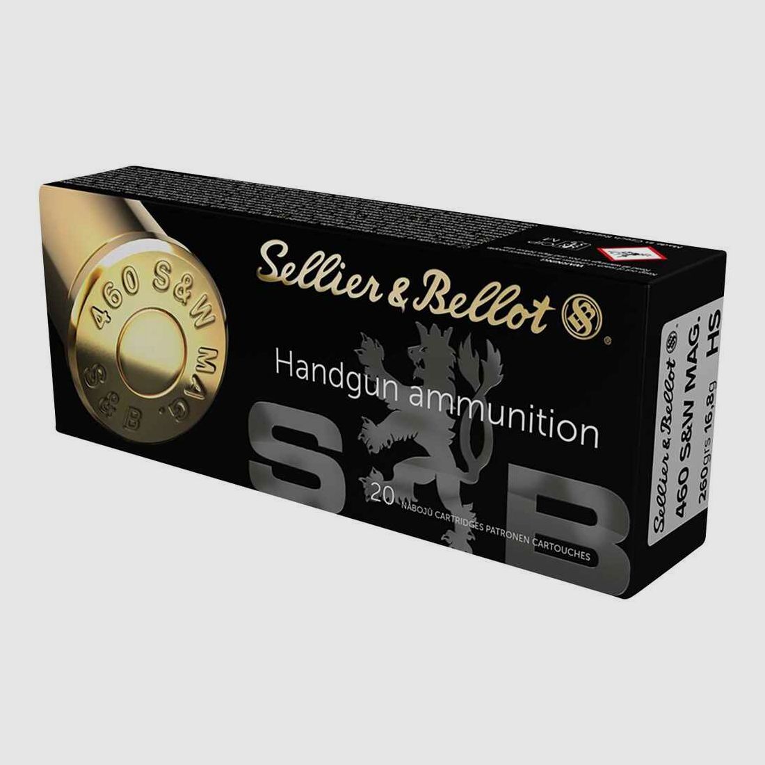 .460 S&W Hohlspitz 16,9g/260grs. Sellier & Bellot