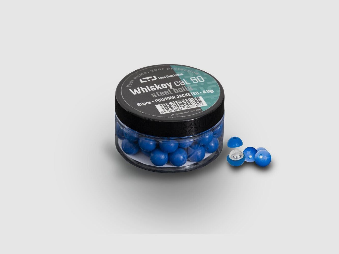 Polymeer / Staal Bal Whiskey 4.3G C50 X50, afbeelding 1 van 3