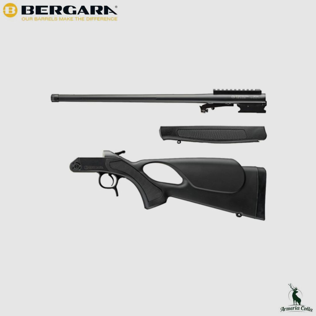 Bergara Geweer BA13TD Thumbhole Zwart kal. .300BLK Loop 46cm, afbeelding 2 van 2