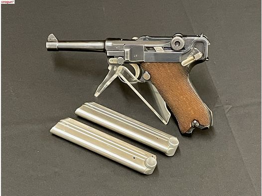 Halbautom. Pistole Mauser P08 S/42 G