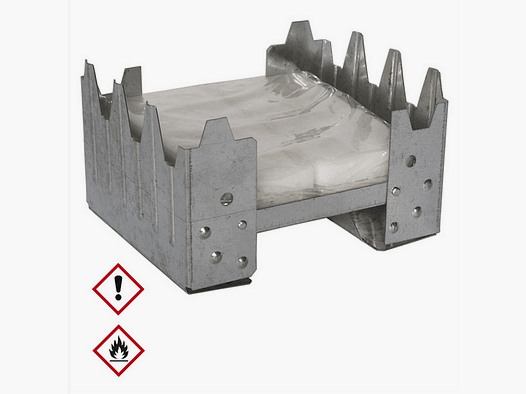 NATO folding stove with fuel Large
