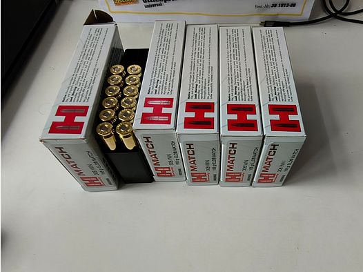 .308 Win Hornady ELD-M 168 grs