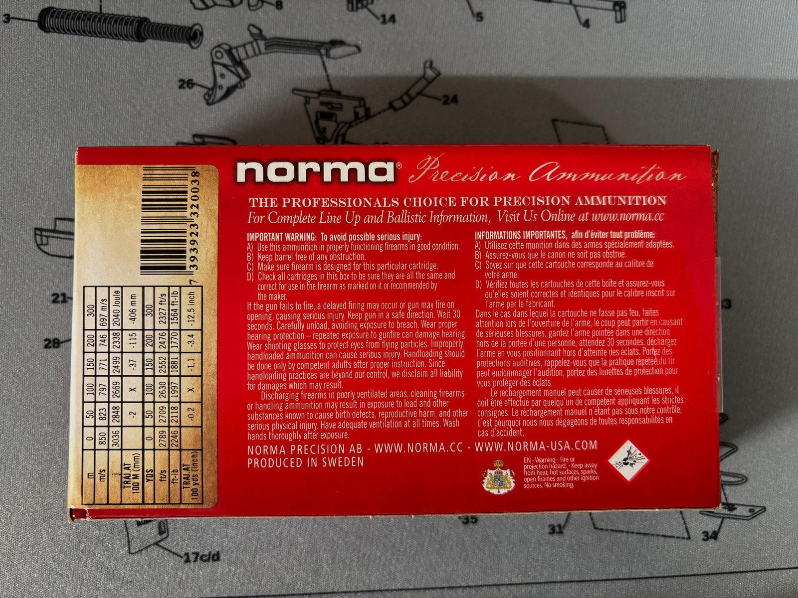 Norma 6,5 Creedmoor Scirocco|| 8,4g / 130gr