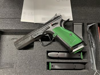 CZ Tactical Sports Racing Verde 9mm Luger