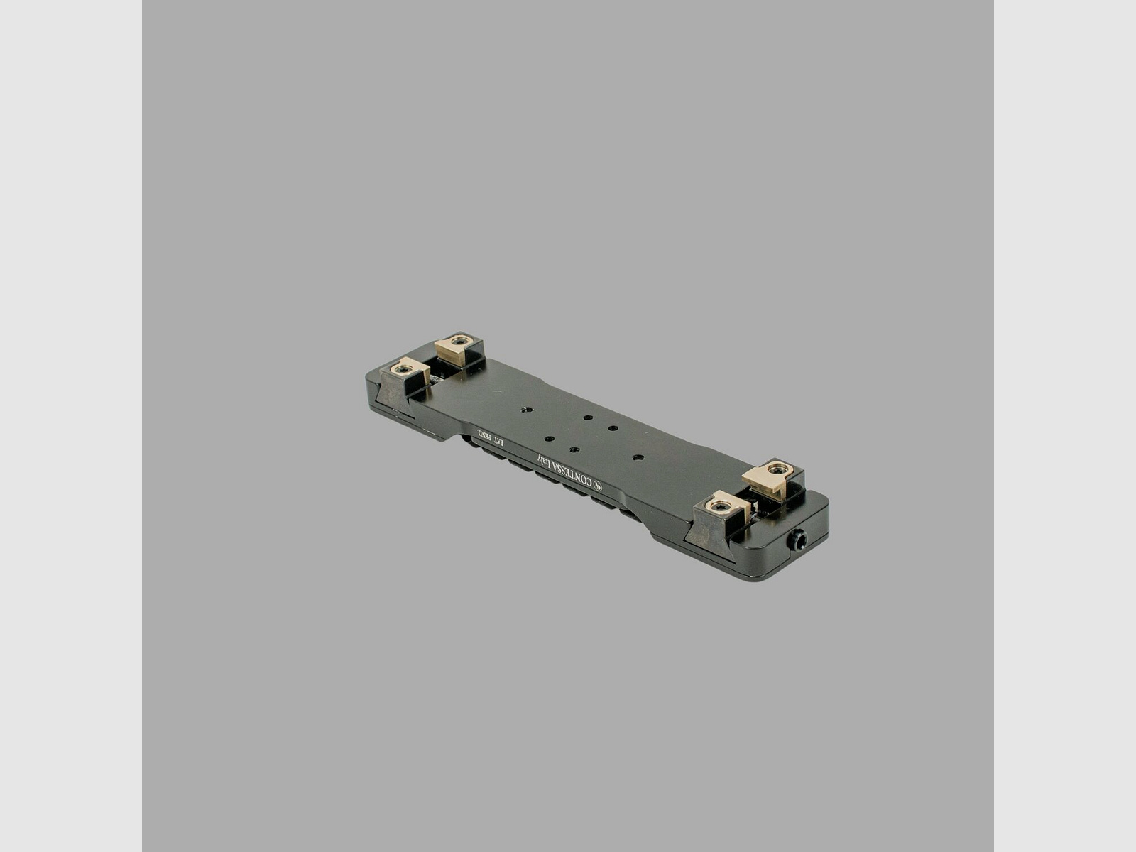 Rifledoc Picatinny Montageplatte für Flinte mit ventilierter Laufschiene