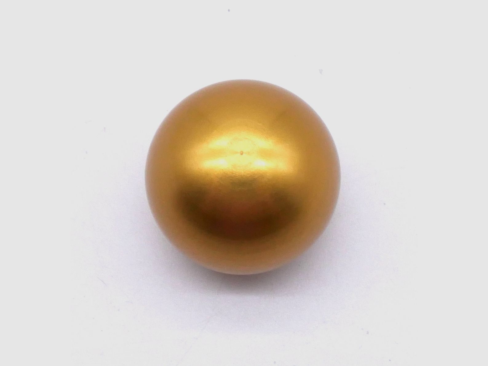 Ball grip knob KG-M6-30-A-GO large 30 mm M6 thread gold anodized