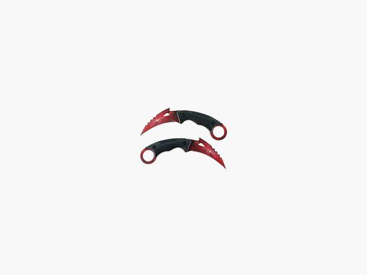 X-Treme Fixed Karambit Fire Red