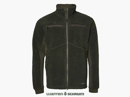 Veste en fausse fourrure Chevalier Root Wool Midnight Pine