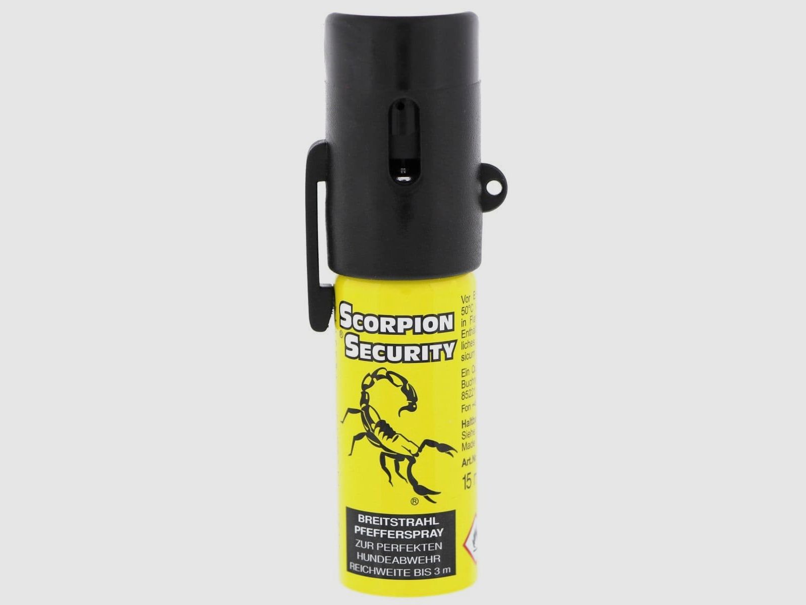 Diverse Pfefferspray Pfefferspray Breitstrahl 15ml Scorpion-