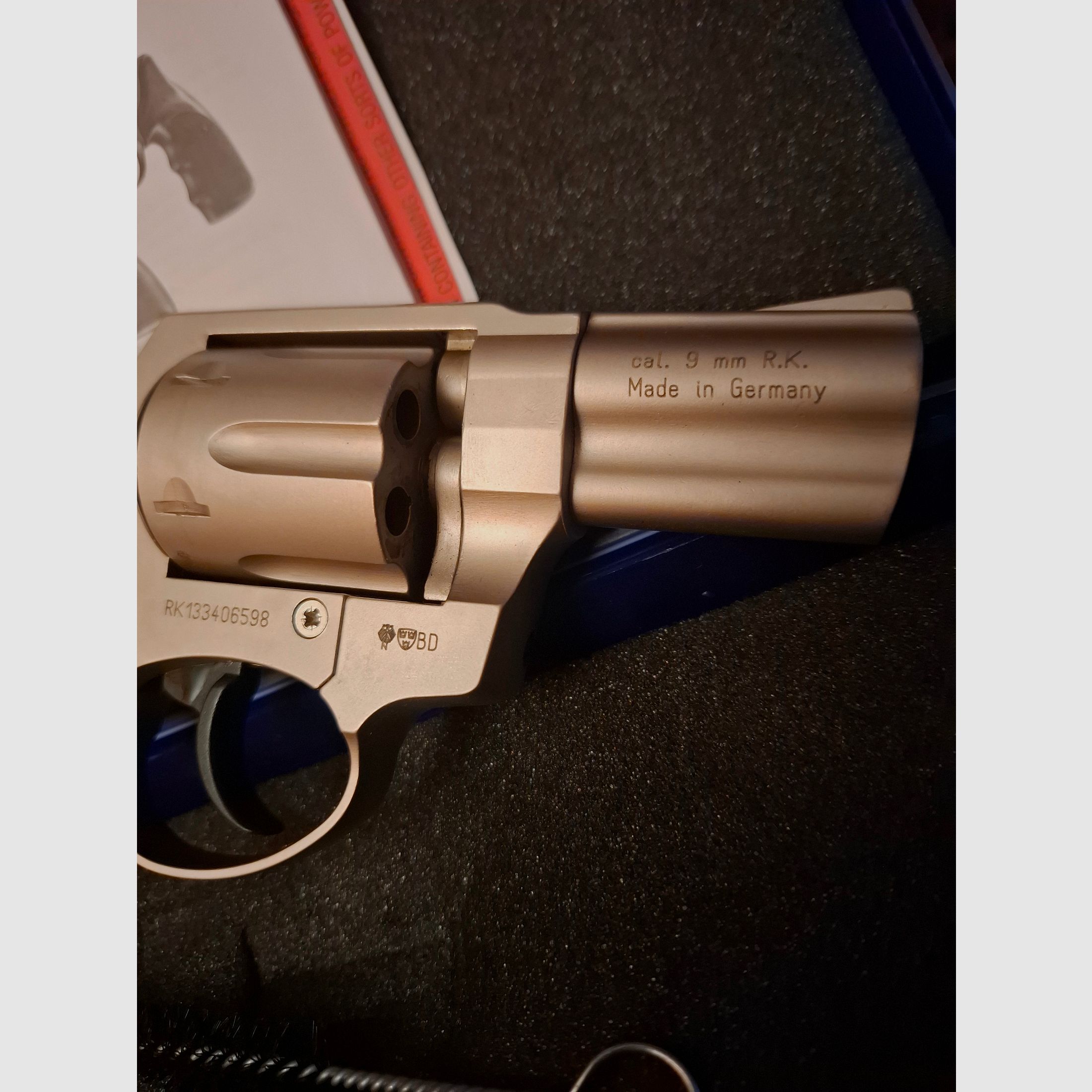 Röhm RG 89 Nickel 9mm RK. PTB 594