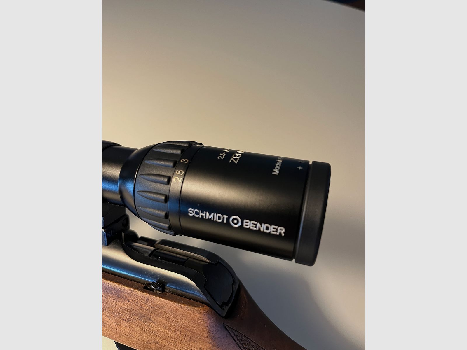 Schmidt und Bender Zenith 2.5-10x56 EAW swivel mount OVP (Zeiss, Swarovski, riflescope)