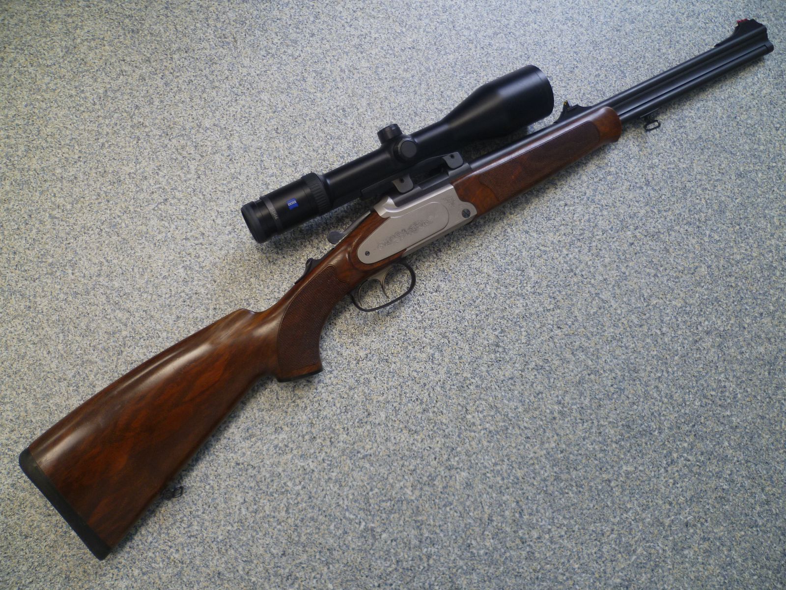 BDB Merkel B3  .30 R Blaser mit Zeiss Victory HT und Docter-Sight