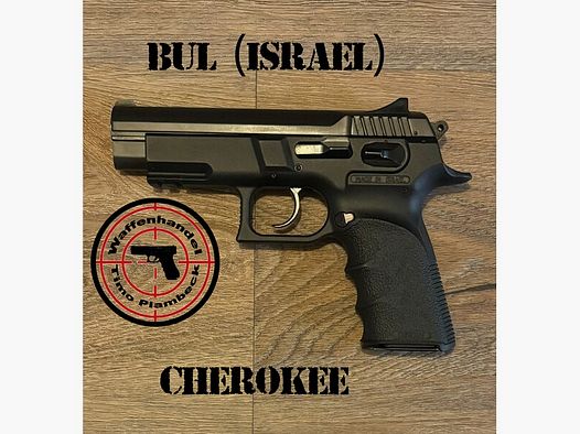 halbautomatische Pistole   BUL (Israel) Mod. Cherokee   in 9mm Luger