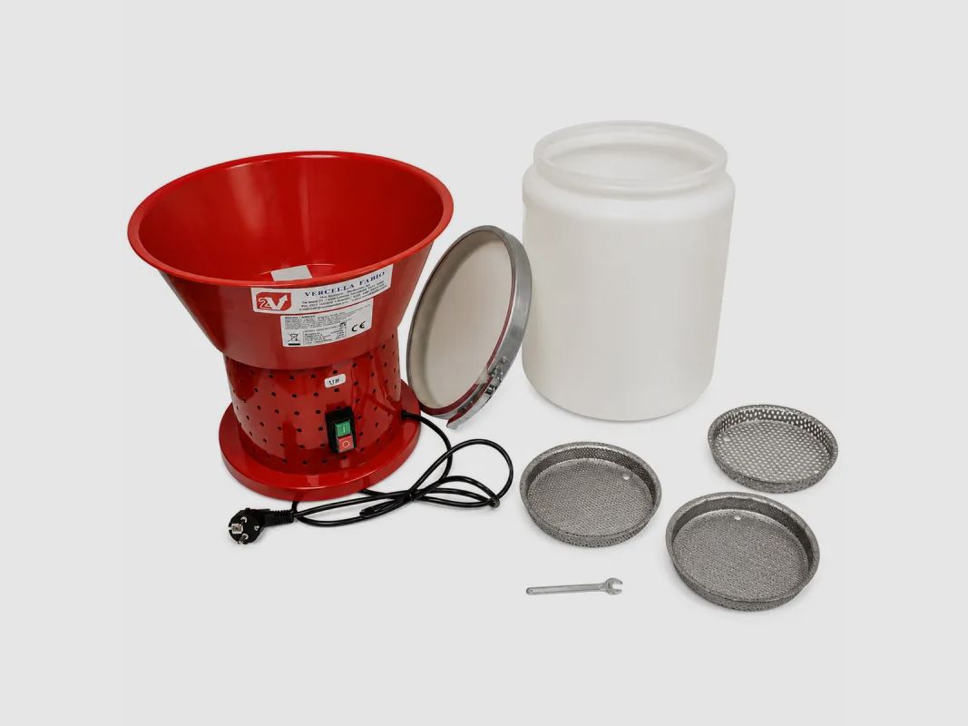 Mulino elettrico per cereali Vercella ET, tanica da 20 L e 4 griglie, immagine 2 di 13