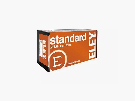 50 Munitions ELEY Standard Cal 22 Lr 40gr