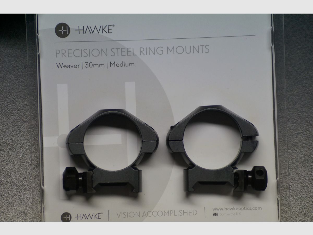 Hawke Montagering Precision Steel 30mm Medium, Bild 1 von 3