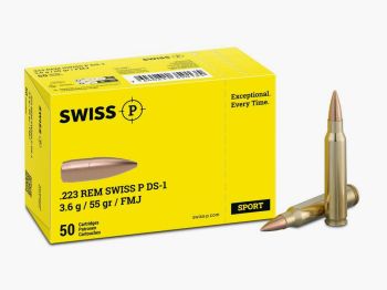 SWISS P .223 Rem. DS-1 3.6g 55grs VM 1000 pcs.