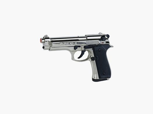 Pistola a salve Bruni 92 calibro 9 mm nickel