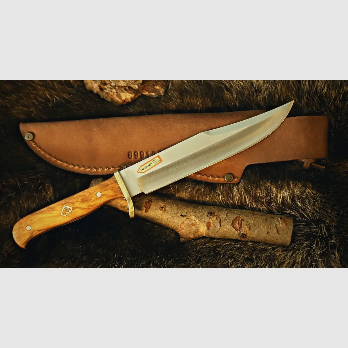 Puma SGB bowie, Olivenholz